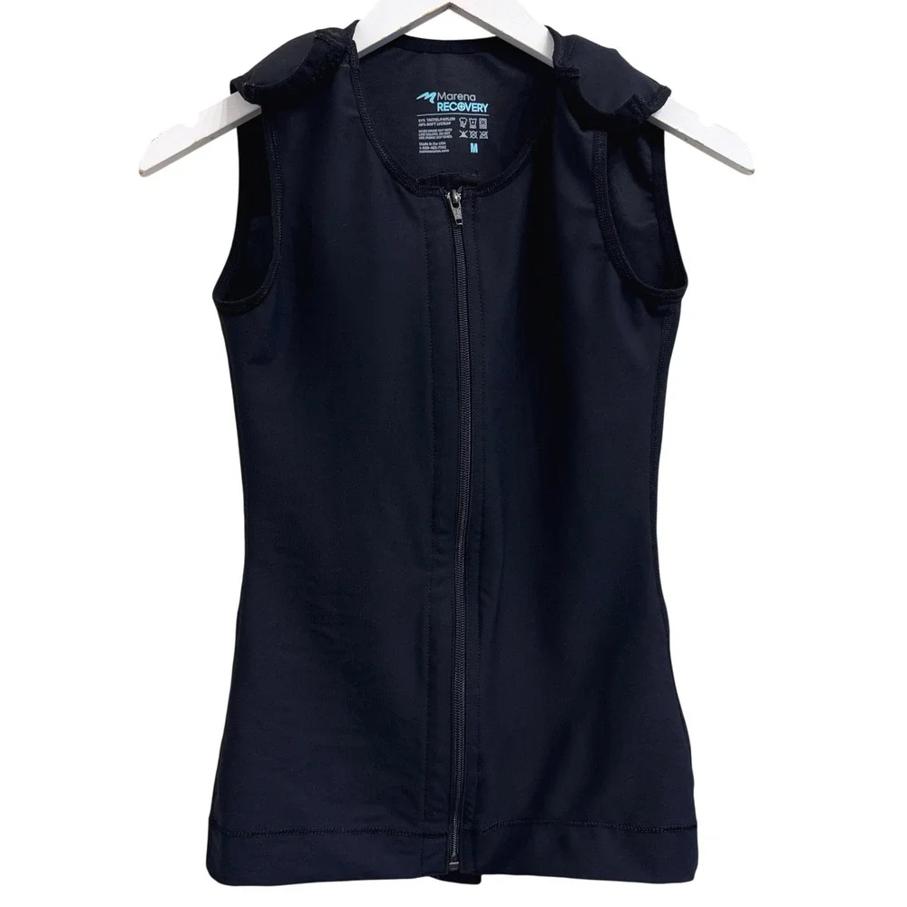 Morena Recovery Men's Compression Vest - Black